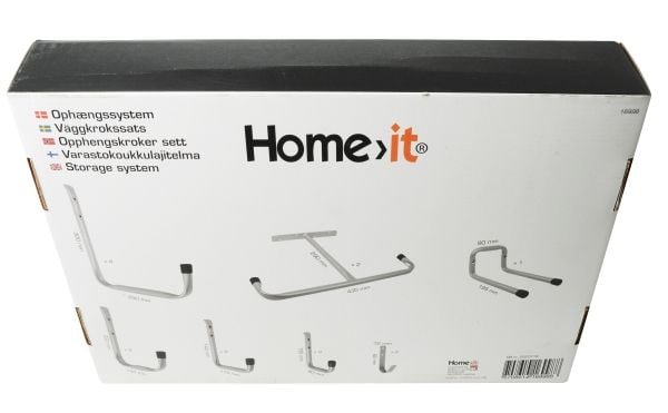HOME It® ophængsystem til garagen og udhus med 15 dele