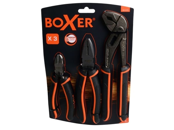 Boxer® tangsæt med sidebinde - kombinations og vandpumpetang