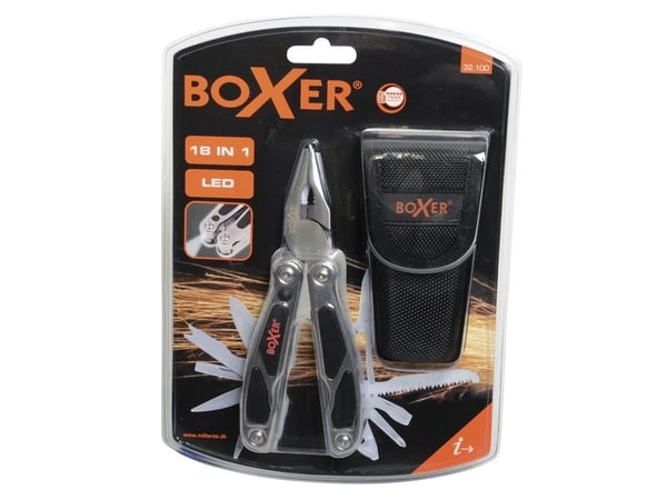 BOXER multiverktyg med LED