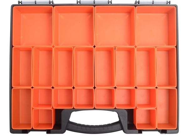 Boxer® sortimentsboks med 22 flytbare kasser 41 x 33 x 6 cm