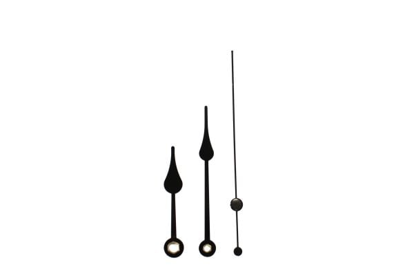 TFA-Dostmann 60.3024.01, Quartz vekkerklokke, Sort, Plast, Analog, Batteri, AA