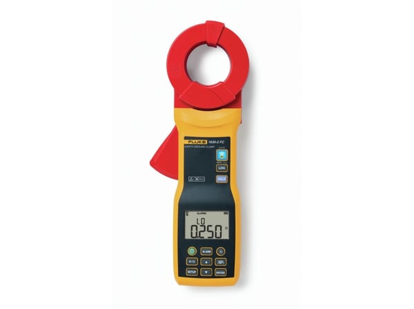 Fluke 1630-2 FC, Punainen, Musta, Keltainen, 1000 V, Painikkeet, LCD, -10 - 50 °C, -20 - 60 °C