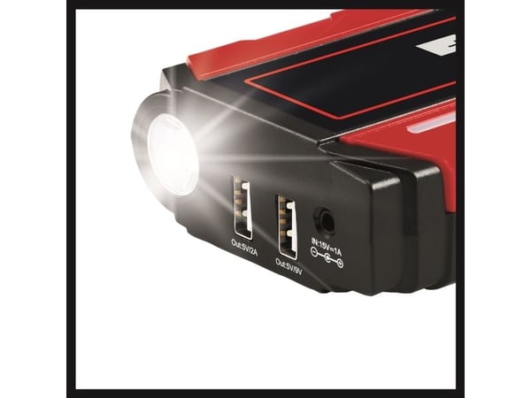 Einhell CE-JS 12, 11000 mAh, Lithium Polymer (LiPo), Svart, Rød