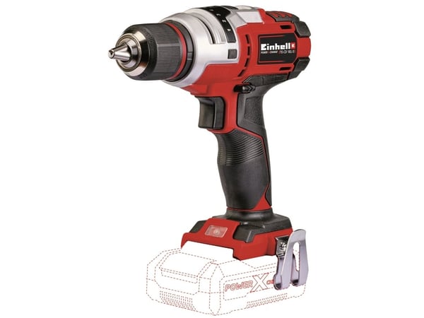Einhell TE-CD 18 Li E-Solo, Pistolgreppsborrmaskin, Borstad, 1.3 cm, 2 mm, 47 Nm, Batteri - SOLO