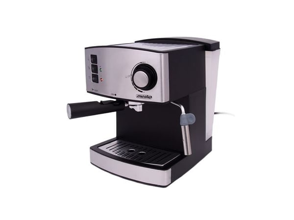 Mesko Home MS 4403, Espressomaskin, 1,6 l, Malt kaffe, 850 W, Sort, Grå