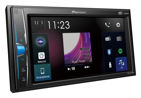 Pioneer DMH A3300DAB - Digital receiver - display - 6.2" - berøringsskjerm