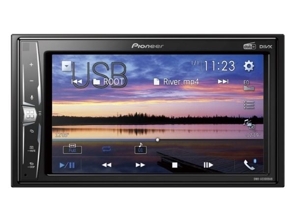 Pioneer DMH A3300DAB - Digital receiver - display - 6.2" - berøringsskjerm
