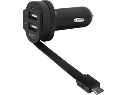 Xqisit 20425, Automaattinen, Savukkeensytytin, USB, musta