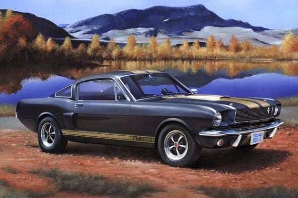 Revell Shelby Mustang GT 350 H, Sportsbil, Monteringssett, 1:24, Shelby Mustang GT 350 H, Alle kjønn, Plast