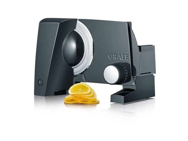 Graef Sliced Kitchen S 10002 - viipalointikone - 170 W - musta