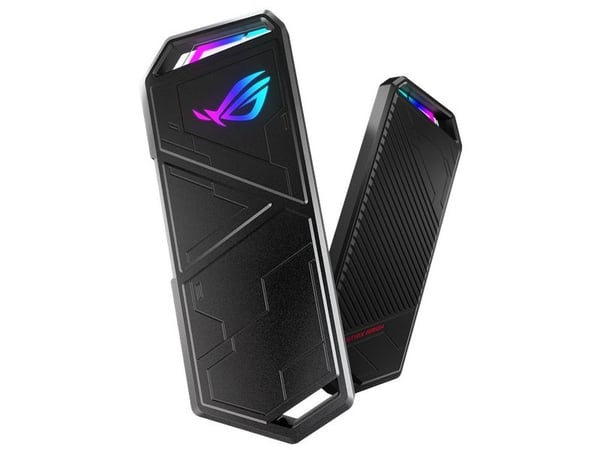 ASUS ROG Strix Arion, SSD-kotelo, M.2, M.2, 10 Gbit/s, USB-liitettävyys, Musta