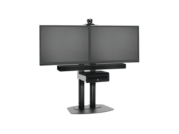 Vogel's Professional Connect-it PFA 9113 - Monteringskomponent (låseskap) - for videokonferansesystem - svart/sølv - vognmonterbar, gulvstativmonte...
