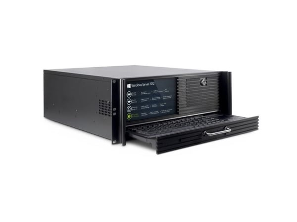 Inter-Tech 4452-TFT - Kan monteras i rack - 4U - ATX - USB