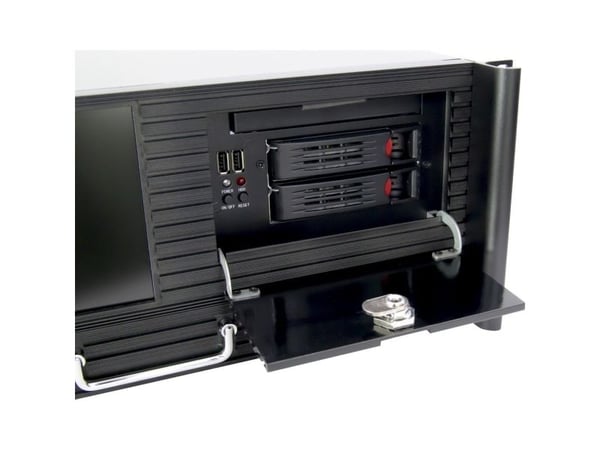 Inter-Tech 4452-TFT - Kan monteras i rack - 4U - ATX - USB