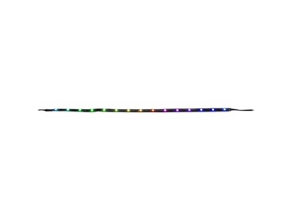Inter-Tech RS-042 RGB, Universaali, Tietokonekotelon valaisupakkaus, Musta, Sininen, Vihreä, Punainen, 3-pin, 10 mm