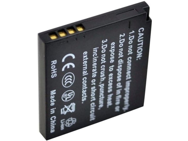 Panasonic DMW-BCK7E - Batteri - Li-Ion - 680 mAh - svart - for Lumix DMC-FH24, FH4, FH6, FH8, FS28, FS41, FT25, FT30, S2, S5, SZ02, SZ5, SZ7, TS25,...