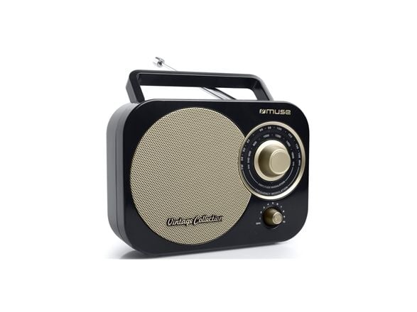Muse M-055 RB, Bærbar, Analog, FM, MW, 88 - 108 MHz, Sort, Gull, Monokromatisk