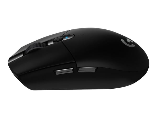 Logitech G305 - Mus - optisk - 6 knapper - trådløs - LIGHTSPEED - trådløs mottaker (USB) - svart