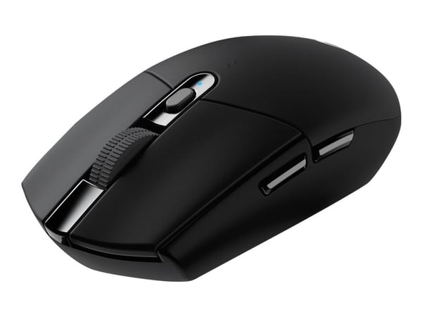 Logitech G305 - Mus - optisk - 6 knapper - trådløs - LIGHTSPEED - trådløs mottaker (USB) - svart