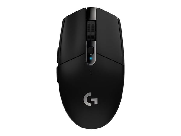 Logitech G305 - Mus - optisk - 6 knappar - trådlös - LIGHTSPEED - trådlös mottagare (USB) - svart