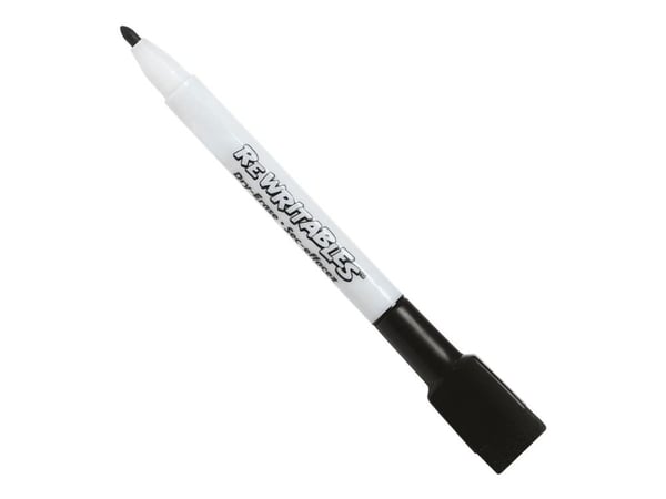 Whiteboardmarker Mini Nobo til glassboard med 6 stk. ass. farver
