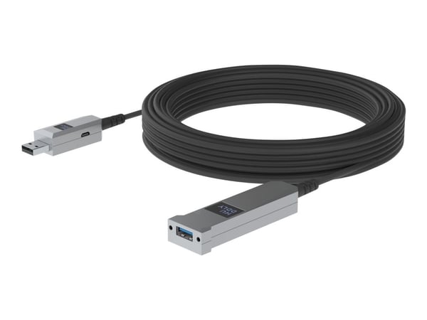 Huddly - USB-kabel - USB-type A (hann) til USB-type A (hunn) - USB 3.1 Gen 1 - 5 m - Active Optical Cable (AOC)