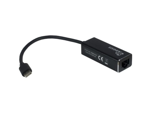 InterTech Argus IT-811 - Nettverksadapter - USB-C - Gigabit Ethernet - Svart (88885438)