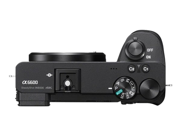 Sony a ILCE6600MB + 18-135mm, 24,2 MP, 6000 x 4000 pikseliä, CMOS, 4K Ultra HD, Kosketusnäyttö, Musta