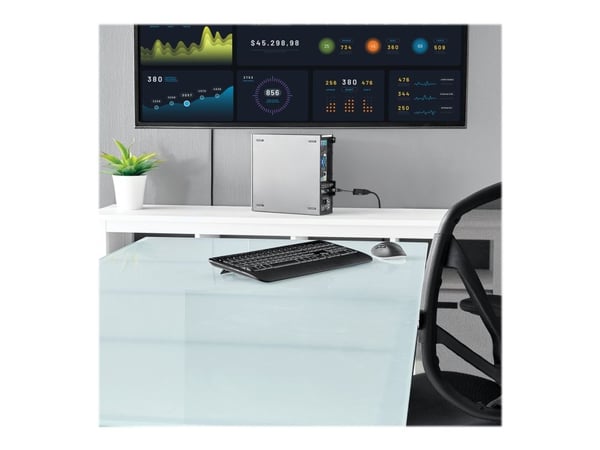 StarTech DisplayPort to HDMI Adapter - DP to HDMI - 4K 60Hz (DP2HD4K60S) - Videokonverter - DisplayPort - HDMI - for P/N: DK30C2DAGPD, TB32DP14, TB...