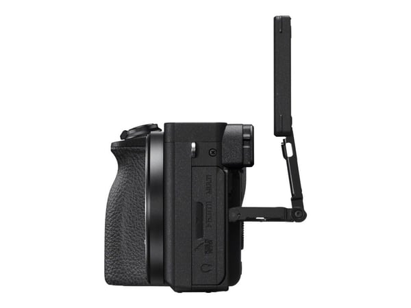 Sony a6600 ILCE-6600M - Digitalkamera - speilløst - 24.2 MP - APS-C - 4K / 30 fps - 7.5optisk x-zoom E 18-135 mm OSS-linse - Wi-Fi, NFC, Bluetooth ...