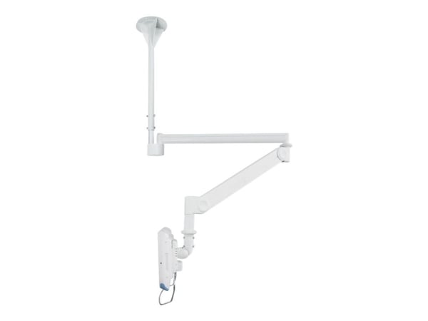 Neomounts FPMA-HAC100 - Brakett - full bevegelse - for LCD-skjerm - medisinsk - hvit - skjermstørrelse: 10"-24" - takmonterbar