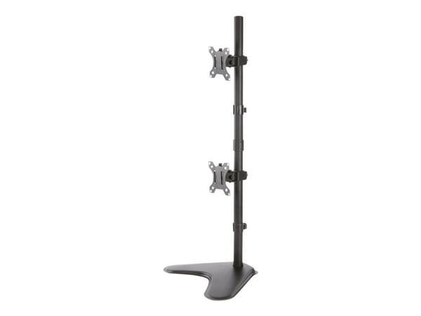 Neomounts FPMA-D550DDV - Stativ - for 2 LCD-skjermer - svart - skjermstørrelse: 10"-32" - skrivebordsstativ, skrivebordsmonterbar