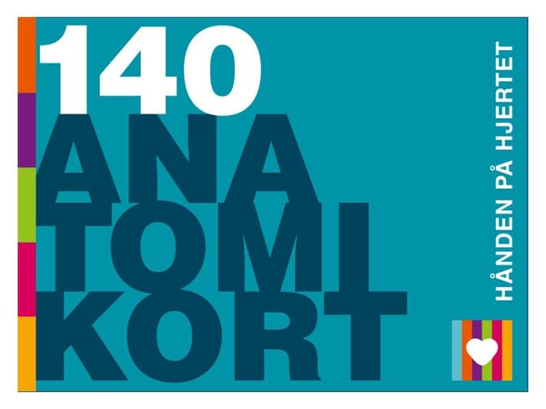 Anatomikort - hånden på hjertet | Oluf Falkenberg Nielsen; Mette Juel Bojsen-Møller | Språk: Dansk