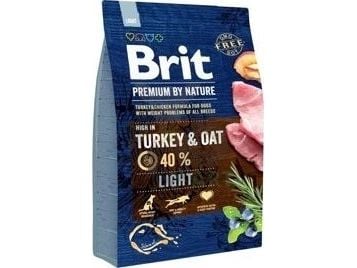 Brit Premium by Nature Light, Universell, Eple, Kylling, Mais, Kalkun, 3 kg