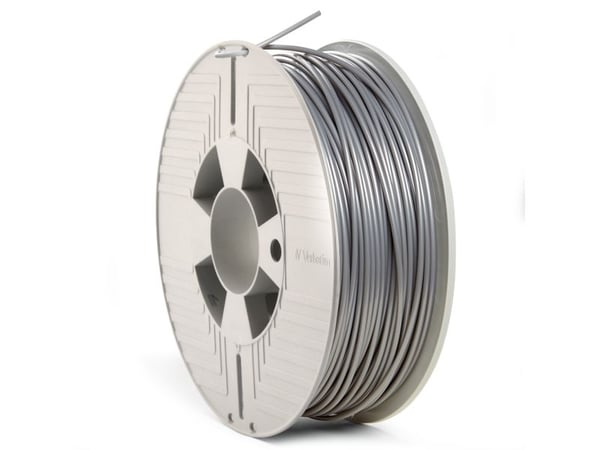 Verbatim - Sølv, RAL 9006 - 1 kg - 126 m - PLA-filament (3D)