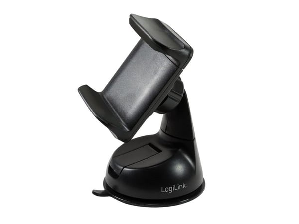 LogiLink AA0119, MP3-spiller, Mobiltelefon/smarttelefon, Passiv holder, Bil, Sort