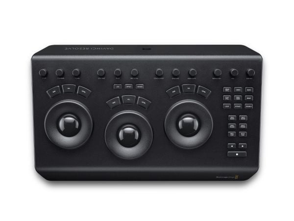 Blackmagic Design DaVinci Resolve Micro Panel, Musta, Nappi, Jog dial, Trackball