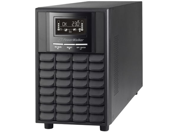 PowerWalker 2000 CW, Interaktivt inngangsstik, 2 kVA, 1400 W, Sinus, 162 V, 290 V