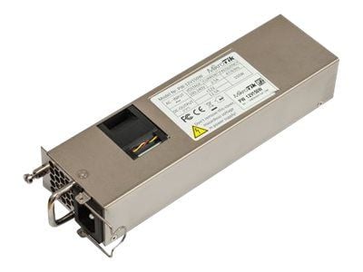 MikroTik - Strømforsyning - "hot-plug" (plug-in modul) - 150 watt - for Cloud Core Router CCR1009, CCR1016, CCR1036, CCR1072; MikroTik RouterBOARD ...