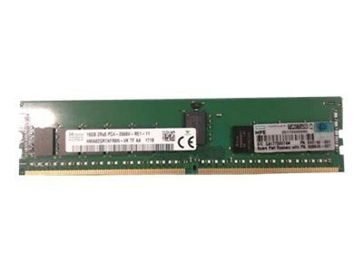 HPE SmartMemory - DDR4 - modul - 16 GB - DIMM 288-pin - 2666 MHz / PC4-21300 - CL19 - 1.2 V - registrerad - ECC