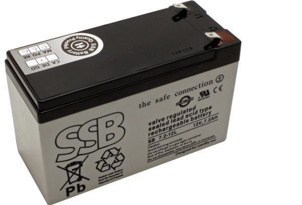 Spesialbatteri for UPS 12V 07Ah (19.49.1207)