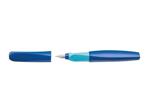 Pelikan 814751, Blå, Rund spiss, Rustfritt stål, Fin, Ambidextrous, Tyskland