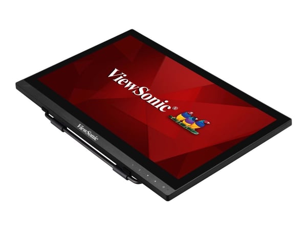 Viewsonic TD1630-3, 39,6 cm (15.6"), 1366 x 768 pikseliä, HD, LCD, 12 ms, Musta