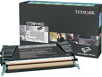 Lexmark original toner svart 12.000 sidor (C736H1KG) för C736dn/dtn/n, X736de, X738de/dte