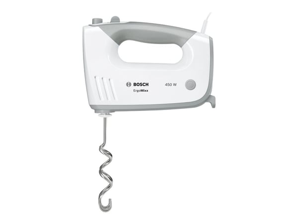 Bosch ErgoMixx MFQ36480 - Håndmikser - 450 W - hvit/grå