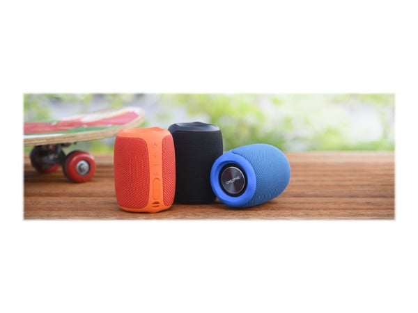 Creative MUVO Play - Høyttaler - for bærbar bruk - trådløs - Bluetooth - 10 watt - svart