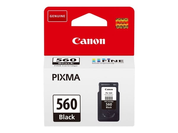 Canon PG-560 - Svart - original - blekkpatron - for PIXMA TS5350, TS5351, TS5352, TS5353, TS7450, TS7451