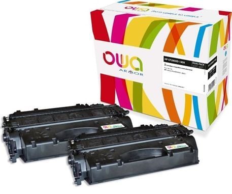 Armor OWA - 2er-Pack - Schwarz - Tonerpatrone (Alternative zu: HP CF280X, HP CF280XD) - für HP LaserJet Pro 400 M401, MFP M425 (K35590OW)