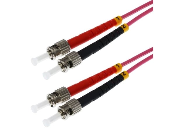 Helos 2m OM4 ST, 2 m, OM4, 2x ST