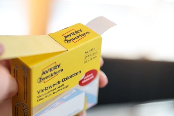 Avery 3851, Grønn, Rund, Permanent, Universell, Matte, 1 cm